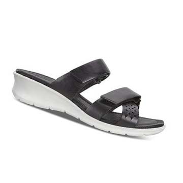 Women's Ecco Felicia Heeled Sandals Black | Canada 174XYU